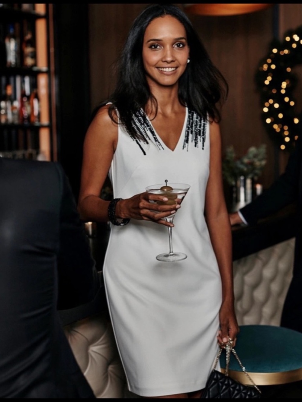 NWT WHBM Embellished Sheath Dress